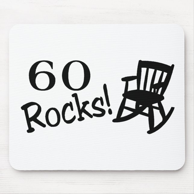 60 Rocks (Rocker) Mouse Pad (Front)