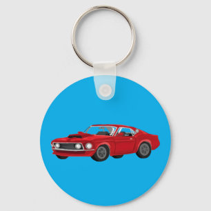 60´s muscle car keychain