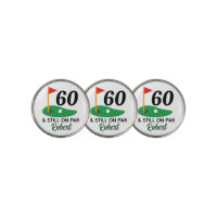 60 & Still on Par Funny Personalized 60th Birthday