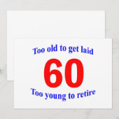 60 Too old to ... (Front/Back)