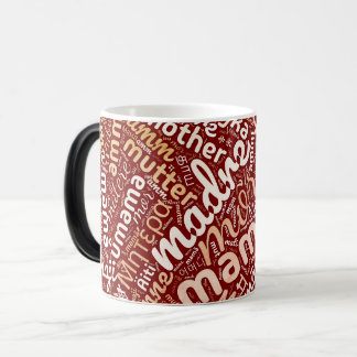 60 Words for 'Mother' in Different Languages Color Morph Mug