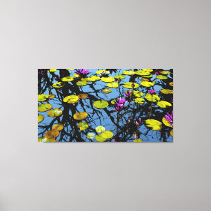 60"x40" canvas art with "Calm Waters" image