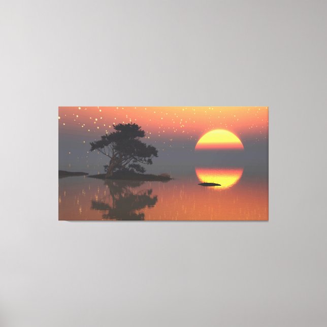 60" x 40" Canvas Art with "Dayspring" image (Front)