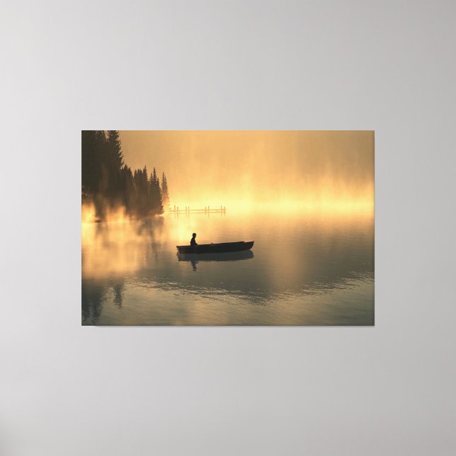 60" x 40" Canvas w' "Quiet Time" Image Print (Front)