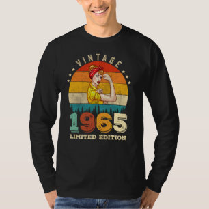 60 Year Old Bday 1965 Vintage 60th Birthday Women T-Shirt
