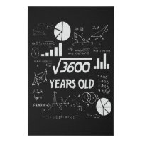 60 Year Old Bday Math Teacher 60th Birthday Gift