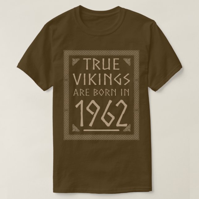60 Years Birthday Viking Saying Gift Idea T-Shirt (Design Front)