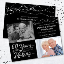 Happy 60th Anniversary, Cheers to 60 Years, 60th Wedding Anniversary,  Silver confetti Anniversary Party Decoration, Anniversary décor, file