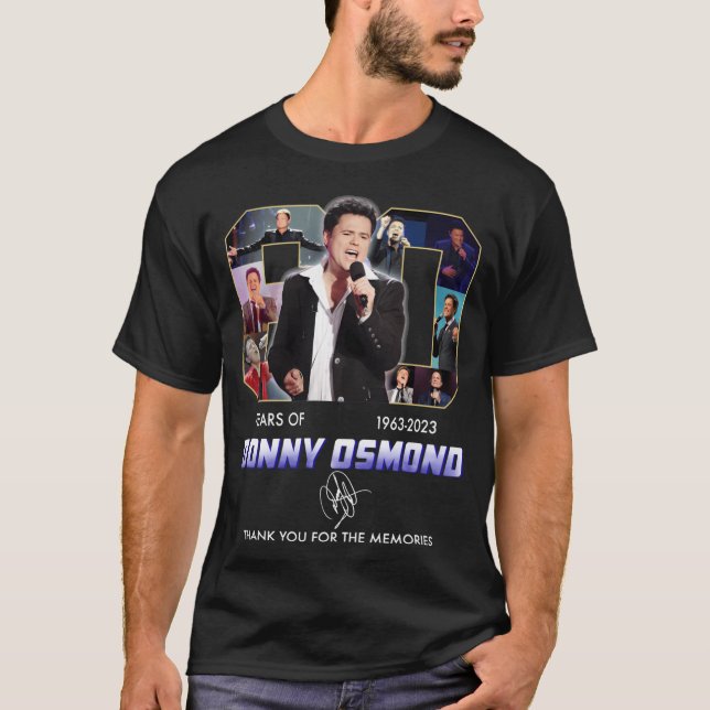 60 Years Of 19632023 Donny Osmondhank You Forhe Me T-Shirt (Front)