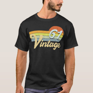 60 Years Old 60th Birthday Gift Idea Retro Vintage T-Shirt