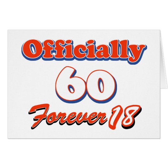 60 years old birthday designs card | Zazzle