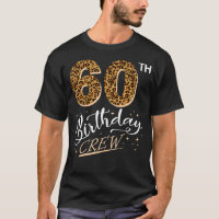 60 Years Old Birthday Leopard Print 60th Birthday