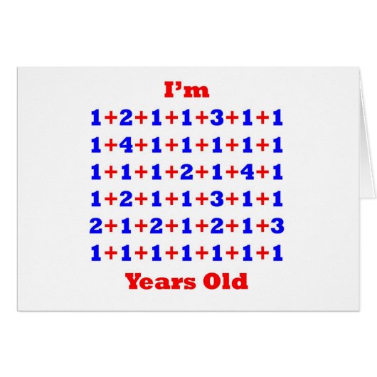 60 Years old! Cards (Front Horizontal)
