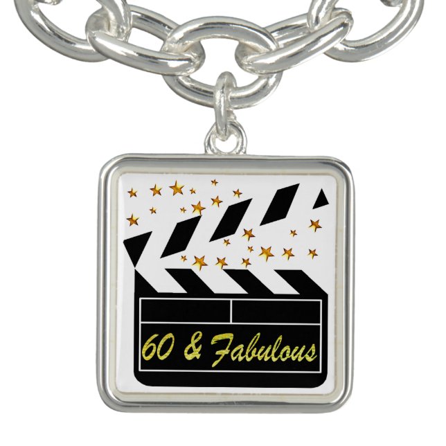 60 YR OLD MOVIE STAR CHARM BRACELET (Design)