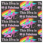 60 YR OLD SHOE QUEEN FABRIC