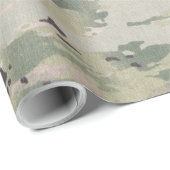 60lb Wrapping Paper Roll Army OCP Camo Uniform Cam (Roll Corner)