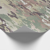 60lb Wrapping Paper Roll Army OCP Camo Uniform Cam (Corner)