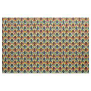 60s70 Retro fabric pattern