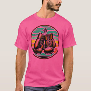 60S 70S Boxing Gloves Boxer Player Lover T-Shirt