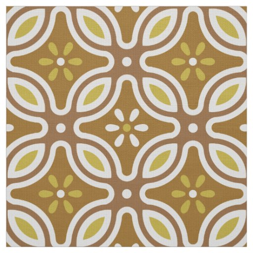 60s 70s kitchen tile retro pattern fabric