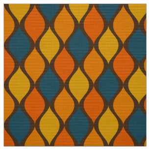 60s 70s retro super color palette fabric