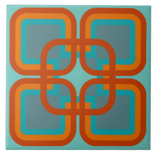 60s 70s retro tile