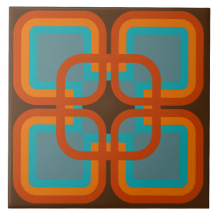 60s 70s retro tile