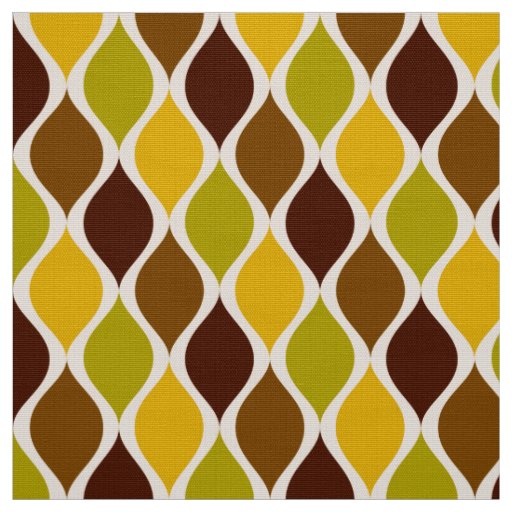 60s 70s simple retro palette fabric