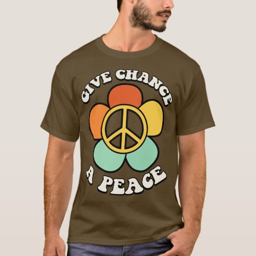 60s and 70s Hippie Hippies Retro Vintage Hippy  6 T_Shirt