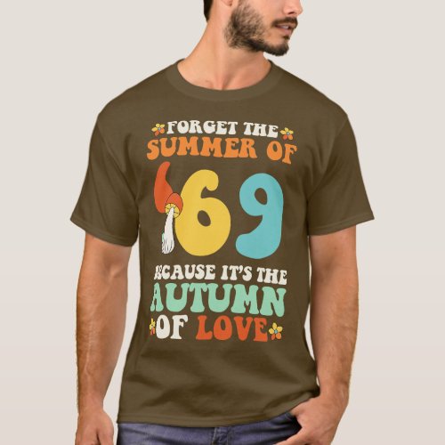 60s and 70s Hippie Hippies Retro Vintage Hippy Flo T_Shirt