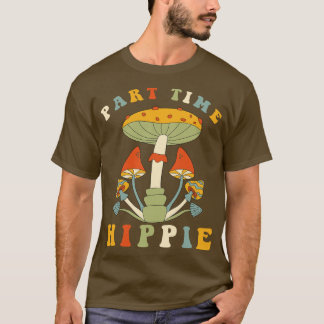 60s and 70s Hippie Hippies Retro Vintage Hippy Flo T-Shirt