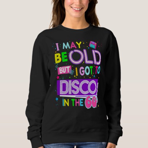 60s Design For Women Rave Outfit  60s Festival Co Sweatshirt