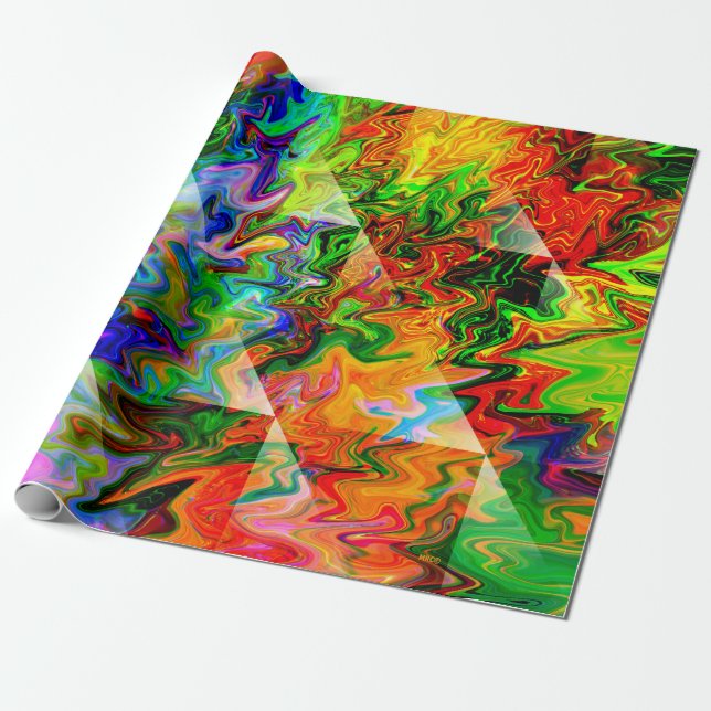 60's Fun... Wrapping Paper (Unrolled)