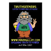 60'S HIPPIE TRUTHSEEKER CARD (Front)