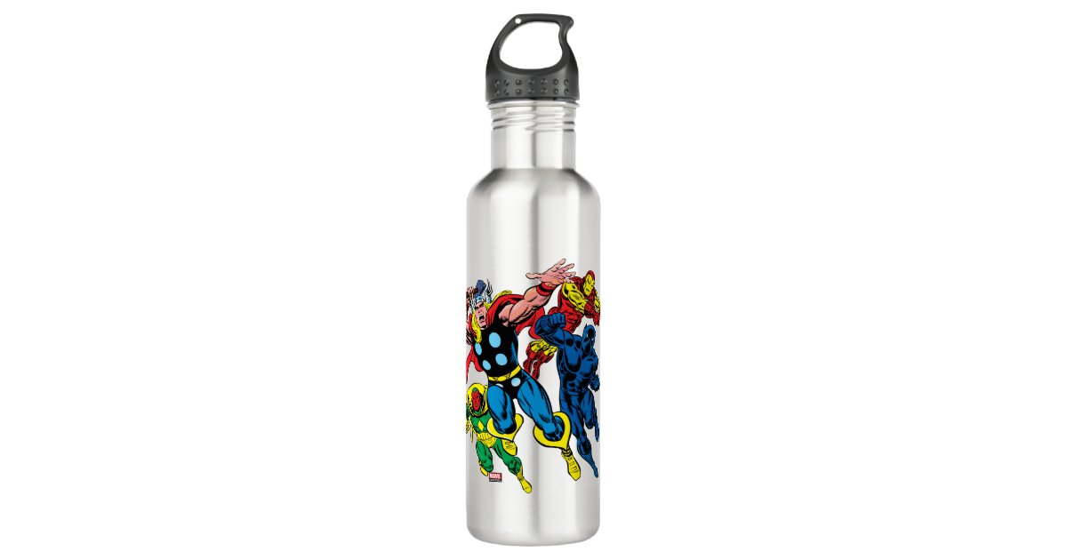 Custom Marvel Avengers 20 Oz, 32 Oz. or 40 Oz. Custom, Water Bottle,  Personalized Gifts 