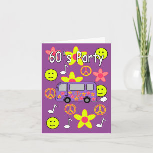 60's Party Invitation