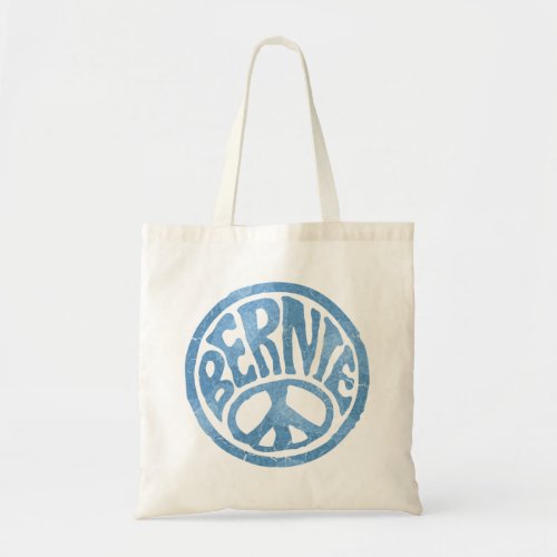 60s Peace Bernie Tote Bag