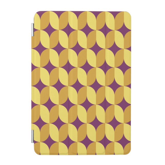 60s Retro Patterned iPad Mini Cover (Front)
