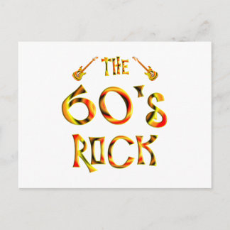 60's Rock Postcard