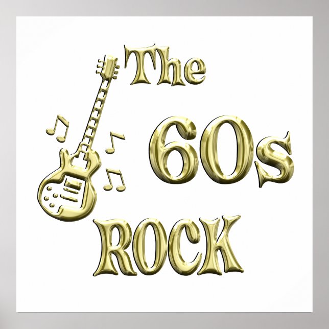 60s ROCK Poster (Front)