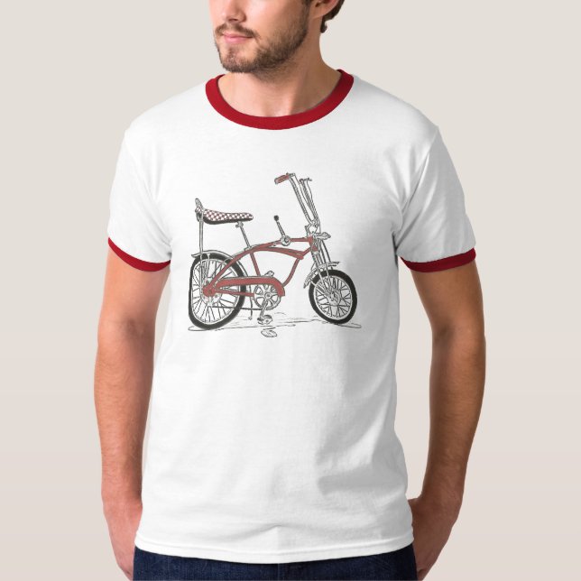 60's Schwinn Stingray Apple Krate Muscle Bike T-Shirt (Front)
