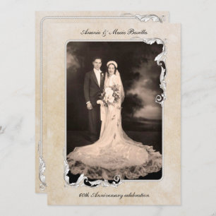 60th Anniversary Celebration Invitation