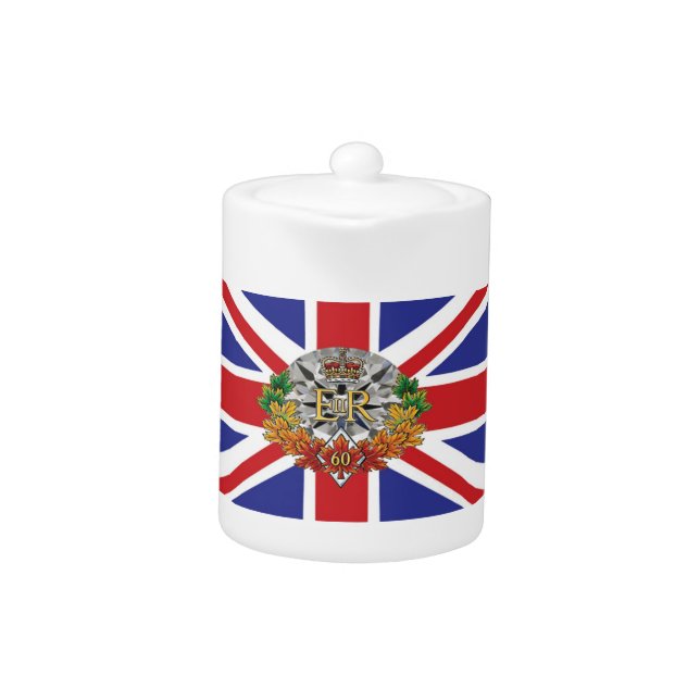 60th Anniversary Diamond Jubilee Teapots (Front)