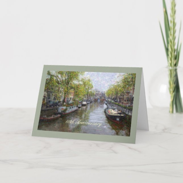 60th Anniversary Greeting Card (Front)