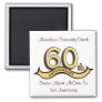 60th Anniversary Party Favors Magnet