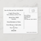 60th Anniversary Save the Date Cards PERSONALIZED