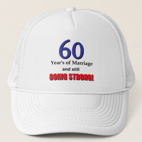60th Anniversary Trucker Hat