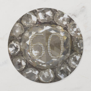 60th Birthday Anniversary Diamond Wedding 60 Years Card