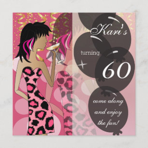 60th Birthday Bash Party Template DIY