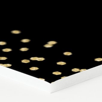 60th Birthday Black Gold Photo Party Foam Board | Zazzle